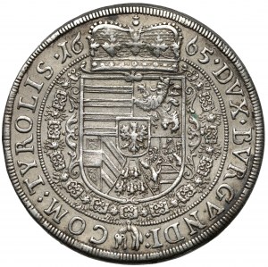 Österreich, Franz Sigismund, Thaler 1665, Halle