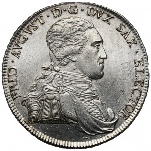 Sassonia, Federico Augusto III, Thaler 1804 IEC