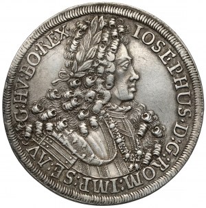 Rakousko, Josef I., Thaler 1711, Hall