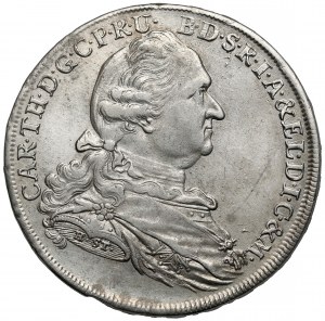 Bavorsko, Karl Theodore, Thaler 1778 HST