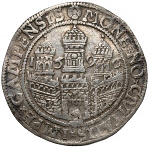 Niderlandy, Rudolf II, Rijksdaalder 1596, Kampen