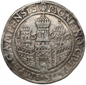 Nizozemsko, Rudolf II, Rijksdaalder 1596, Kampen