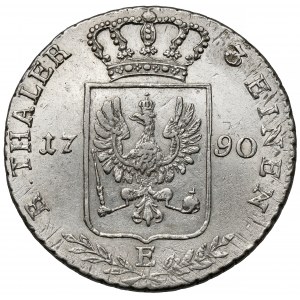 Prusy, Friedrich Wilhelm II, 1/3 talara 1790-E, Königsberg