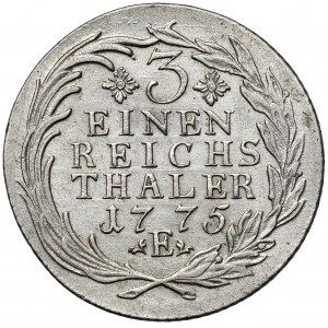 Prusy, Friedrich II, 1/3 talara 1775-E, Königsberg