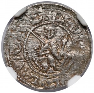 Boleslaw III the Wry-mouthed, Denarius - Prince on the Throne - DENARIVS