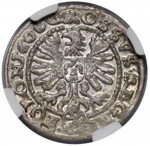 Sigismund III Vasa, Cracow 1606 penny - without border - BEAUTIFUL
