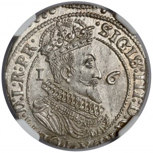 Sigismondo III Vasa, Ort Gdansk 1624 - BELLISSIMO