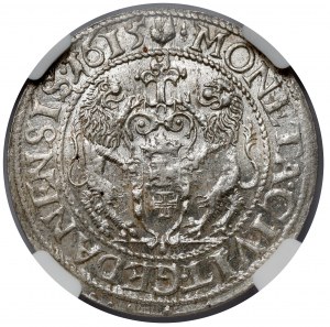 Sigismondo III Vasa, Ort Gdansk 1615 - tipo I - bella