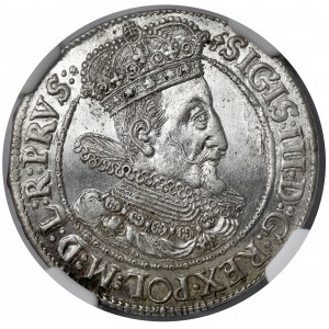 Zygmunt III Waza, Ort Gdańsk 1616 - typ II - Ammon - PIĘKNY