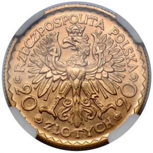 20 gold 1925 Chrobry