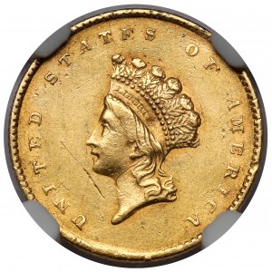 USA, Dolar 1855, Philadelphia