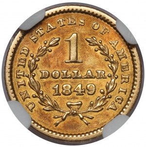 USA, Dolar 1849, Philadelphia