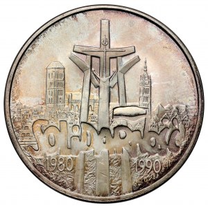 100.000 złotych 1990 Solidarność - odmiana A