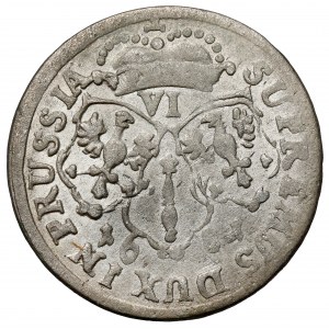 Prusy, Friedrich Wilhelm I, Szóstak 1681 HS, Königsberg