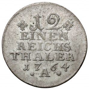 Prusy, Friedrich II, 1/12 talara 1764-A, Berlin