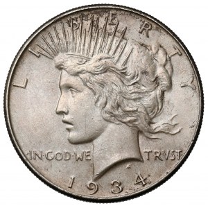 USA, Dolar 1934, Philadelphia - Peace Dollar