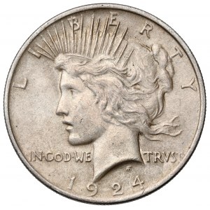 USA, Dolar 1924, Philadelphia - Peace Dollar