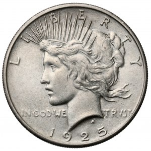 USA, Dolar 1925, Philadelphia - Peace Dollar