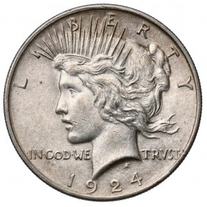 USA, Dolar 1924, Philadelphia - Peace Dollar