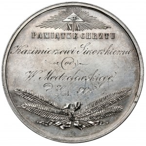 Medal chrzcielny Na Pamiątkę Chrztu - Bitschan