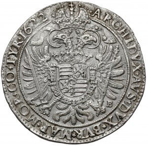 Hungary, Ferdinand II, Thaler 1622 KB, Kremnica