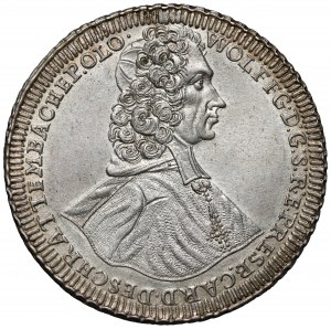 Rakousko, Wolfgang von Schrattenbach, Thaler 1724, Olomouc