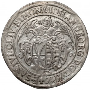 Saksonia, Johan Georg I, 40 groszy kipperowe 1621
