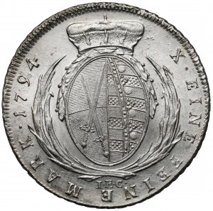 Sassonia, Federico Augusto III, Thaler 1794 IEC