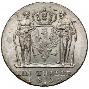 Prusy, Friedrich Wilhelm III, Talar 1802-A, Berlin