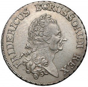 Prusko, Friedrich II, Thaler 1786-A, Berlín