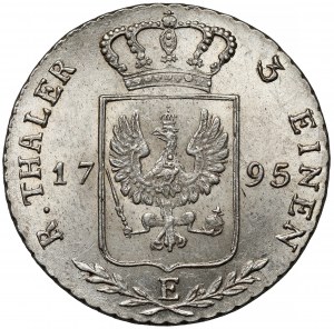 Prussia, Friedrich Wilhelm II, 1/3 thaler 1795-E, Königsberg