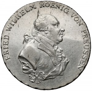 Prussia, Friedrich Wilhelm II, Thaler 1793-E, Königsberg