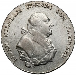 Prusko, Friedrich Wilhelm II, Thaler 1796-A, Berlín