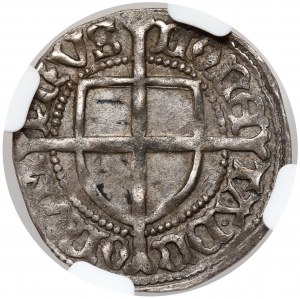 Deutscher Orden, Friedrich von Sachsen, Pfennig - selten