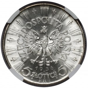 Piłsudski 5 Zloty 1936