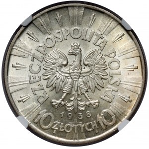 Piłsudski 10 złotych 1938