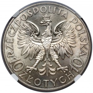 Traugutt 10 złotych 1933 - PIĘKNY