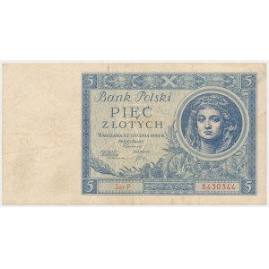 5 złotych 1930 - Ser.P