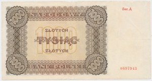 1,000 PLN 1945 - Ser.A