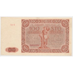 100 złotych 1947 - mała litera