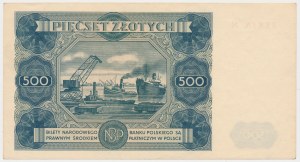 500 zloty 1947 - N