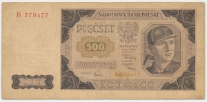 500 zloty 1948 - B