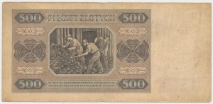 500 zloty 1948 - B