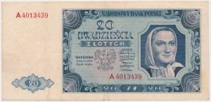 20 złotych 1948 - A