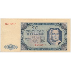 20 złotych 1948 - E