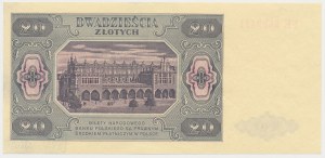 20 złotych 1948 - FE