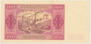 100 zloty 1948 - GM - non encadré
