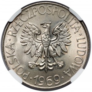 10 złotych 1969 Kościuszko
