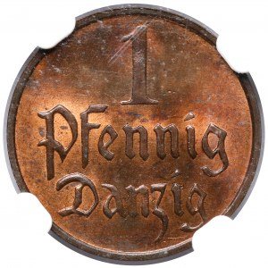 Danzig, 1 fenig 1930