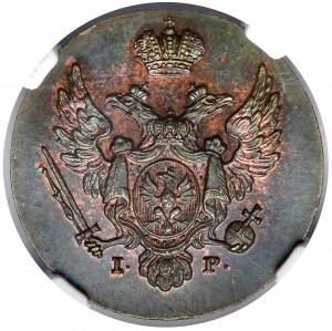 1 Polish penny 1835 IP - new minting Warsaw - RARE